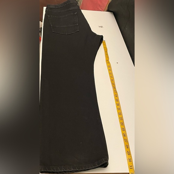 NAUTICA JEANS COMPANY MEN’S BLACK JEANS, RELAXED FIT 36 X 32 - Picture 7 of 11